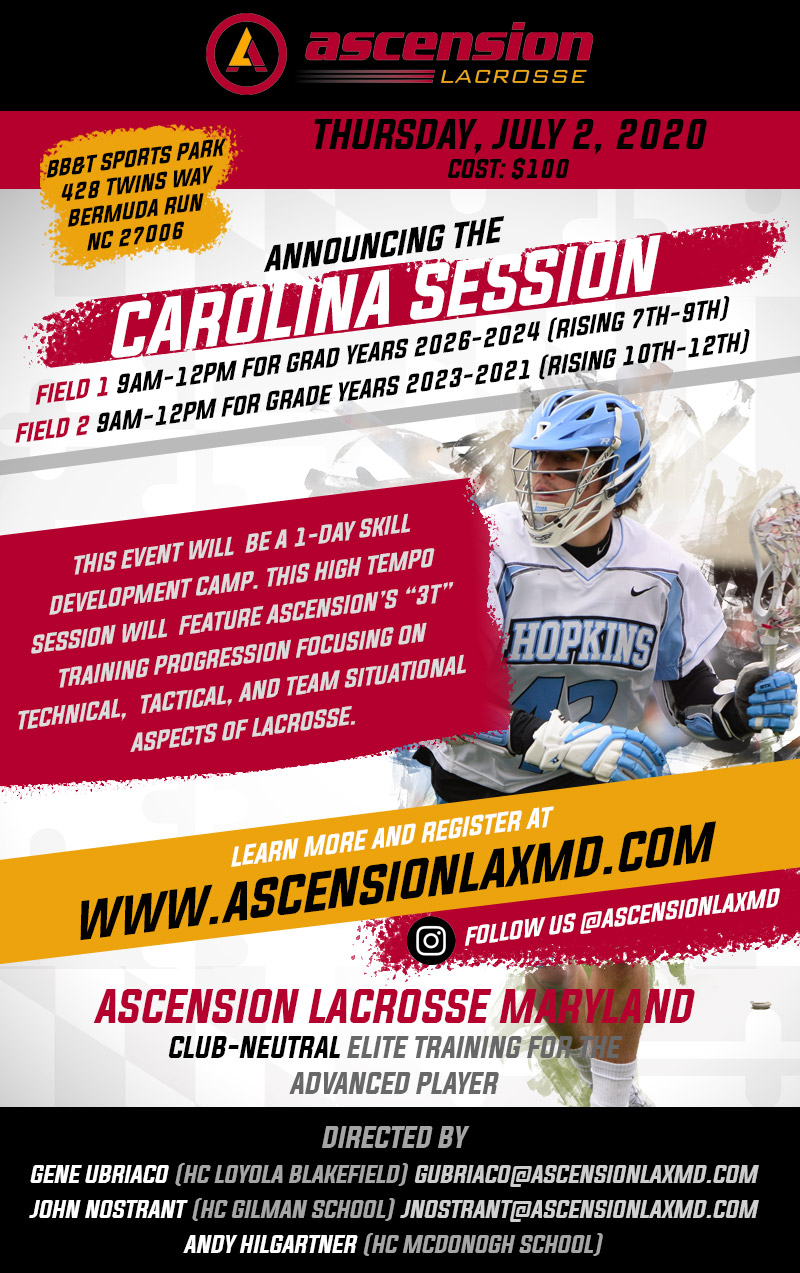 Carolina Session – Ascension Lacrosse Maryland